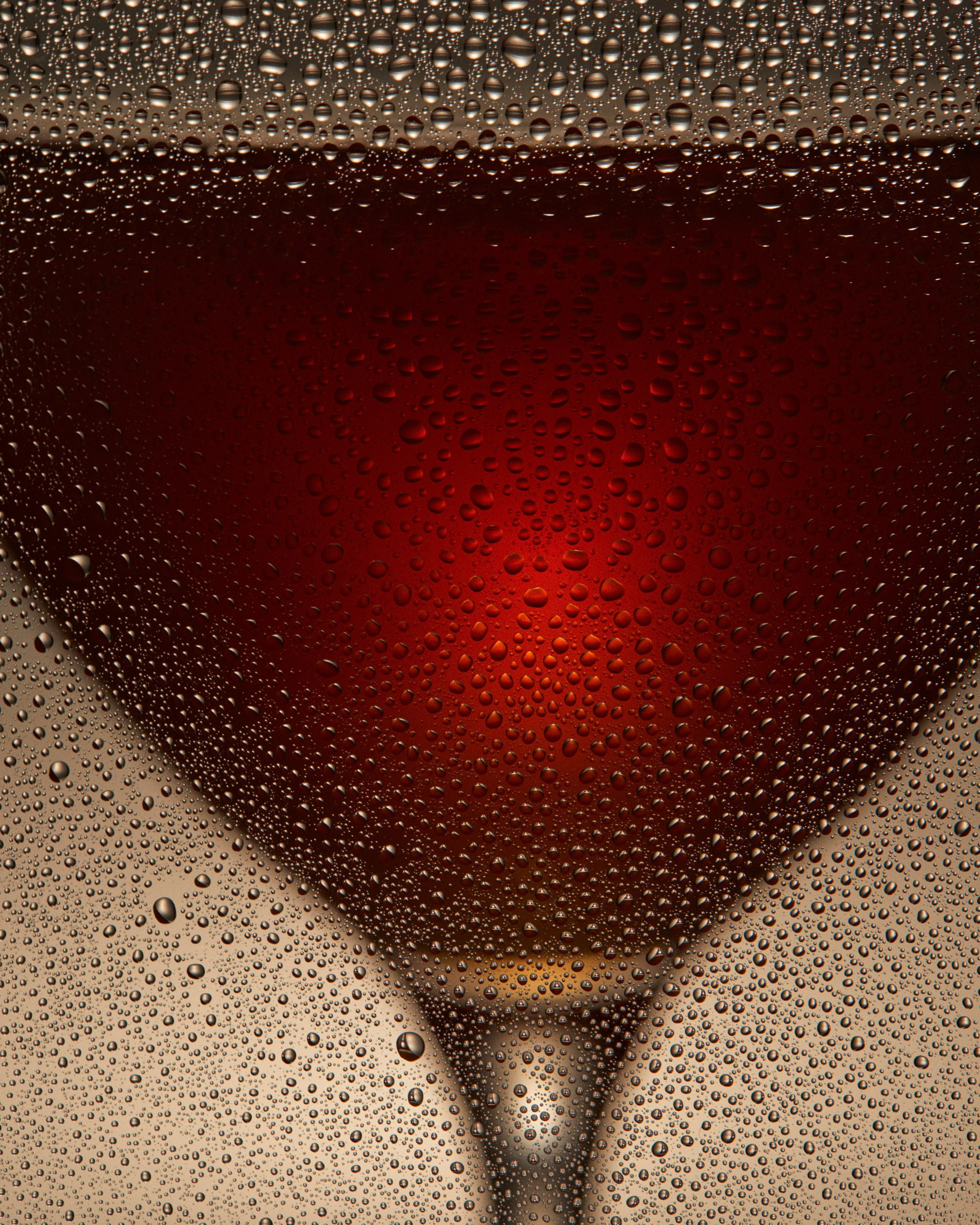 Wine Glass with Condensation